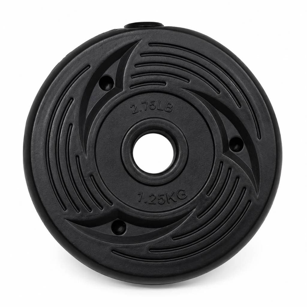 Anilha Peso 1,25kg Furo 3cm para Kit Musculação Halteres Academia