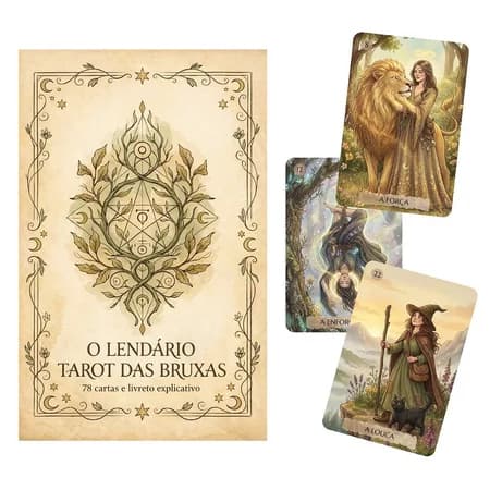 O lendário tarot das bruxas