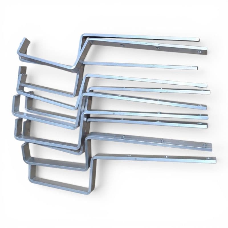 Suporte para Calha Chuva Metal Fundo 11 ao 20 Cabo Torcido (10 Unidades)