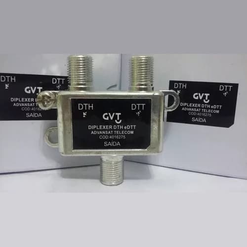 Chave Diplexer VHF/UHF/Sat 10 Unidades