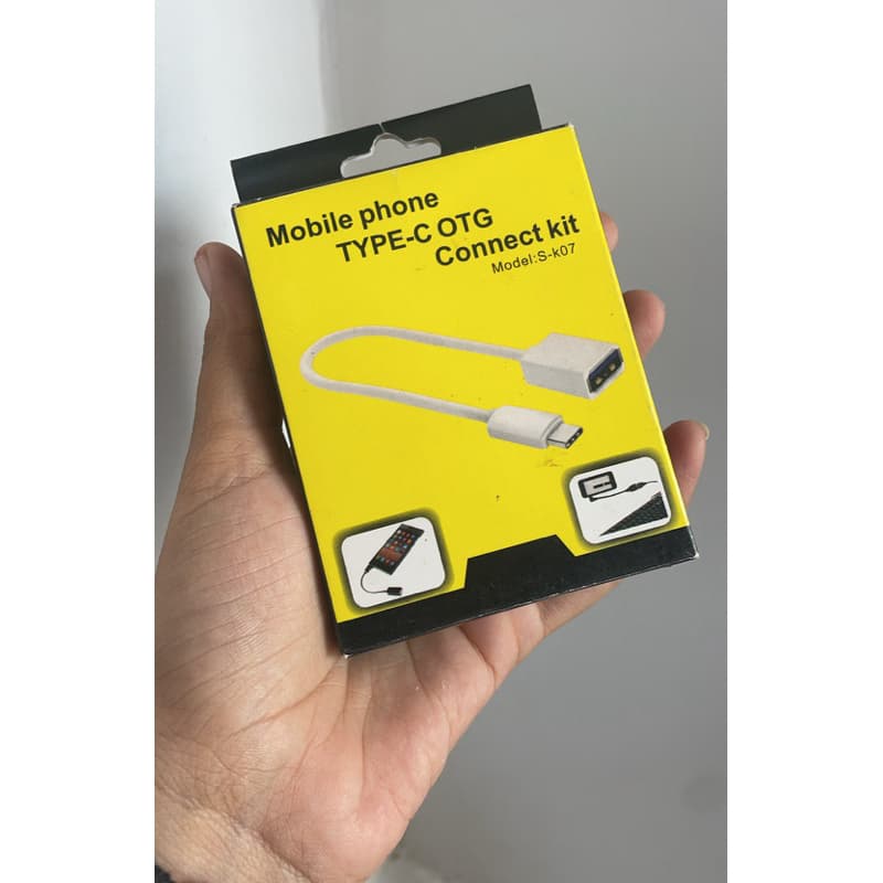 Cabo OTG Tipo C 3.0 Adaptador - Conexão Versátil e Compatível com OTG