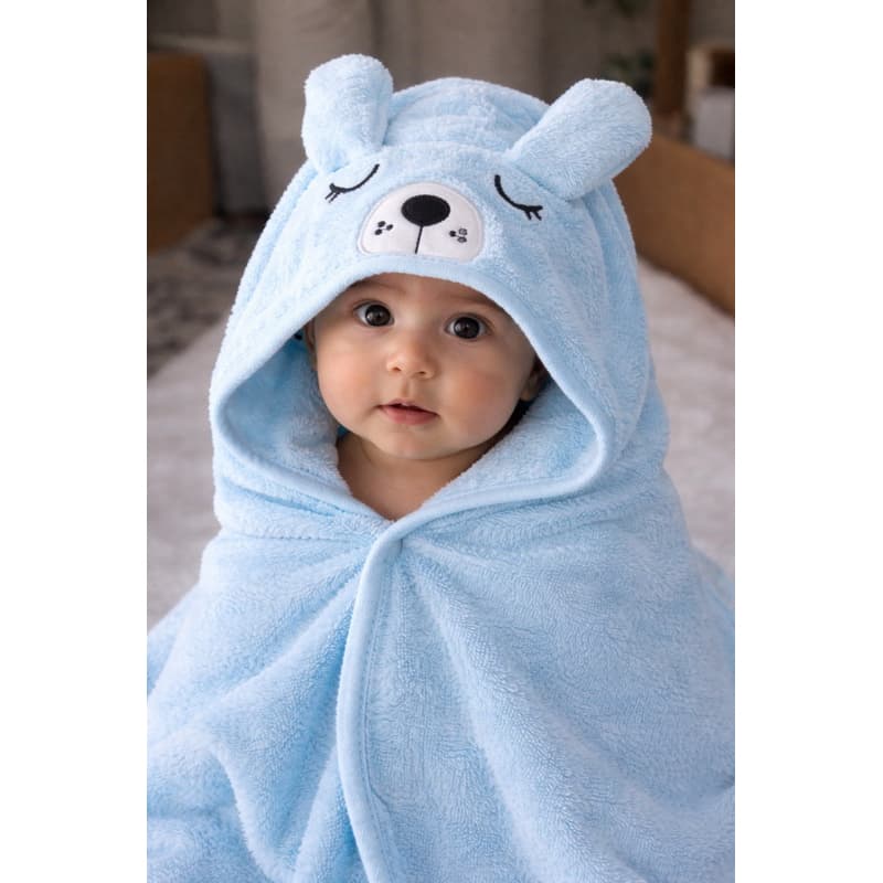 Toalha De Banho Infantil Com Capuz Felpuda Infantil Bebe Crianca Bichinhos Grande