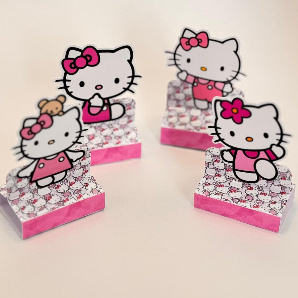 20 porta bis SEM NOME de PRONTA ENTREGA lembrancinha de aniversário porta doces tema Hello Kitty M