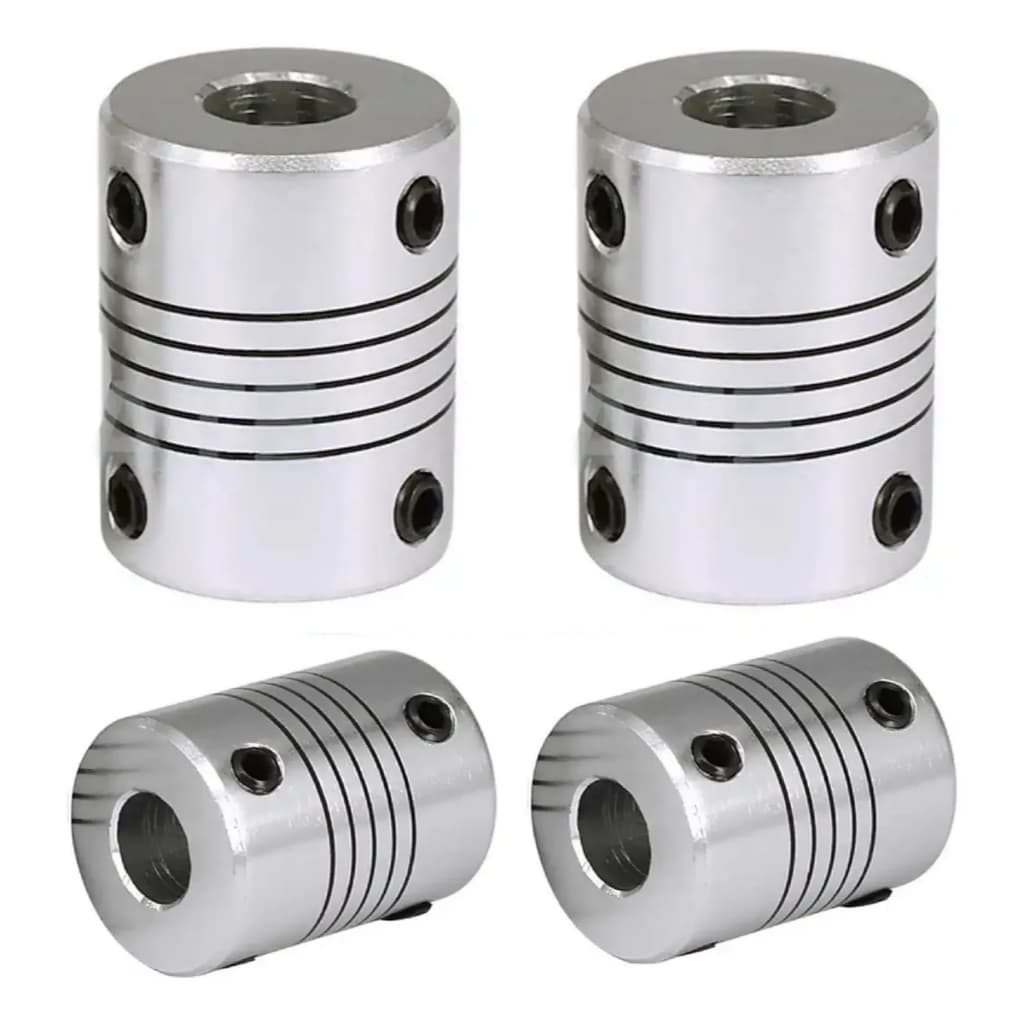 4X Acoplamento Flexível 5x10 mm Impressora 3d