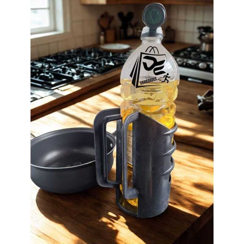 Porta Óleo e Vinagre Organizador de Cozinha com Alça Prático