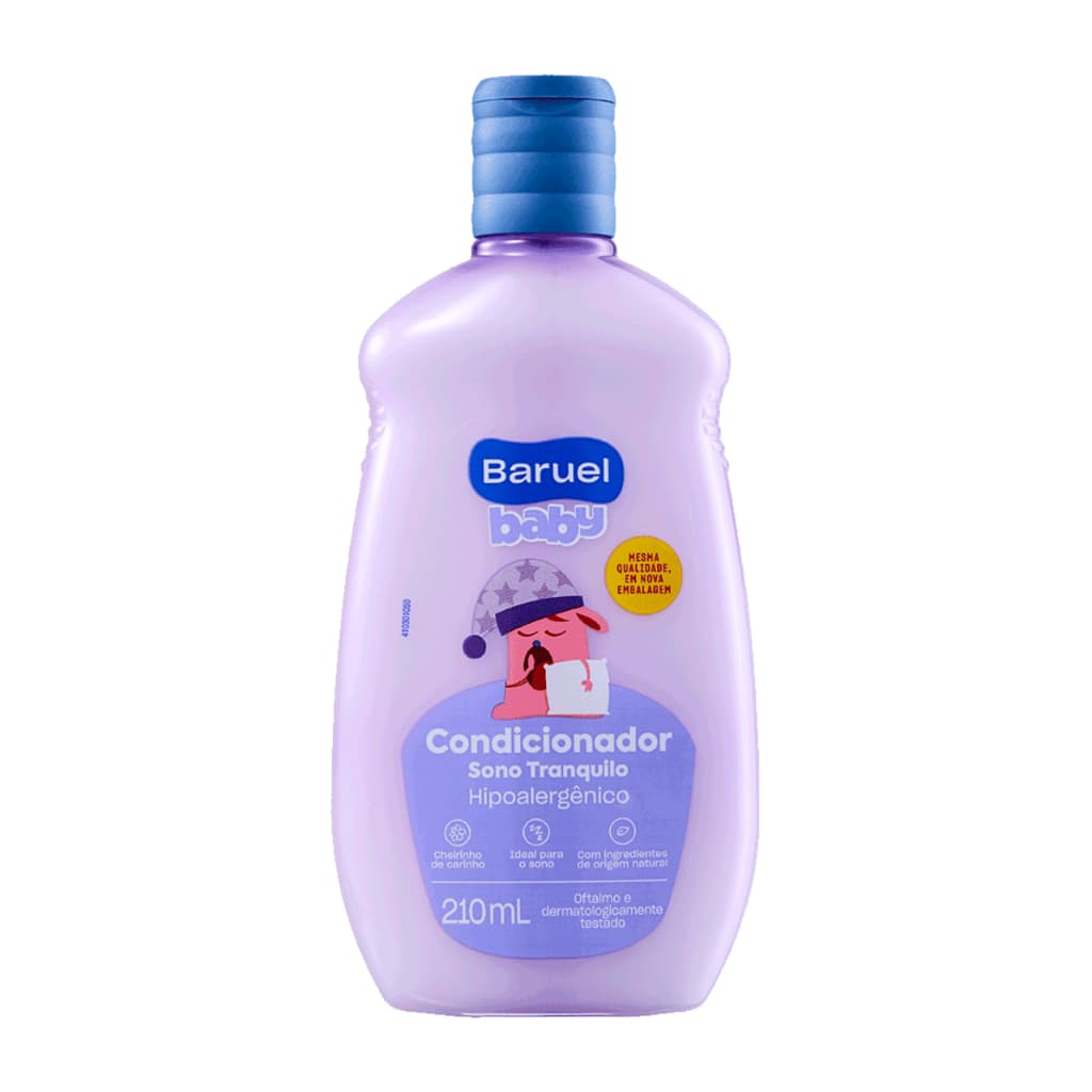 Condicionador  Sono Tranquilo Baruel Baby 210ml – Ajuda a acalmar antes do soninho