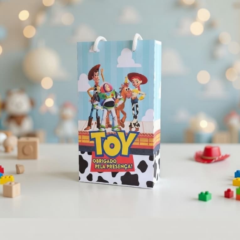 TOY STORY Sacolinha P Sacola Surpresa Lembrancinha para Festa