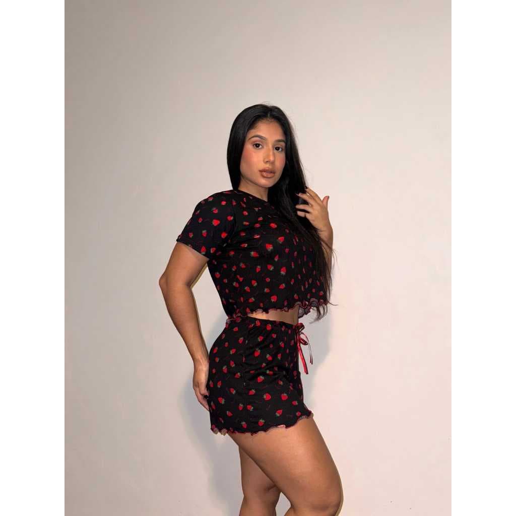 Baby Doll Feminino Canelado com Shortinho – Confortável, Fresquinho e Estiloso
