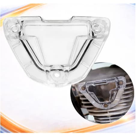 TAMPA DE MOTOR TRANSPARENTE  CG160 BROS160 XRE190