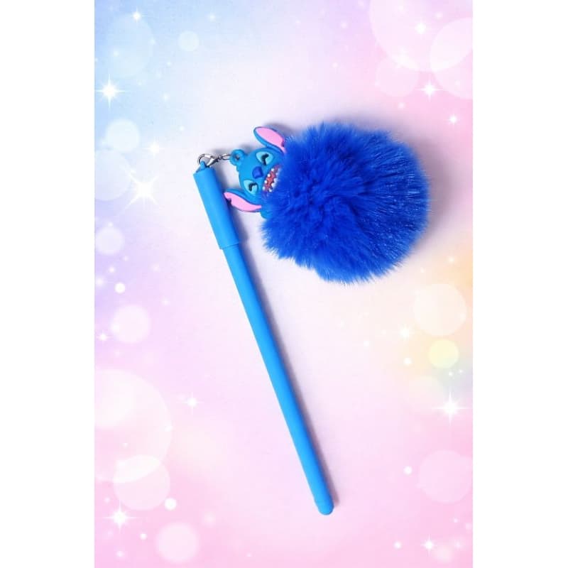 Caneta Stitch com Pompom