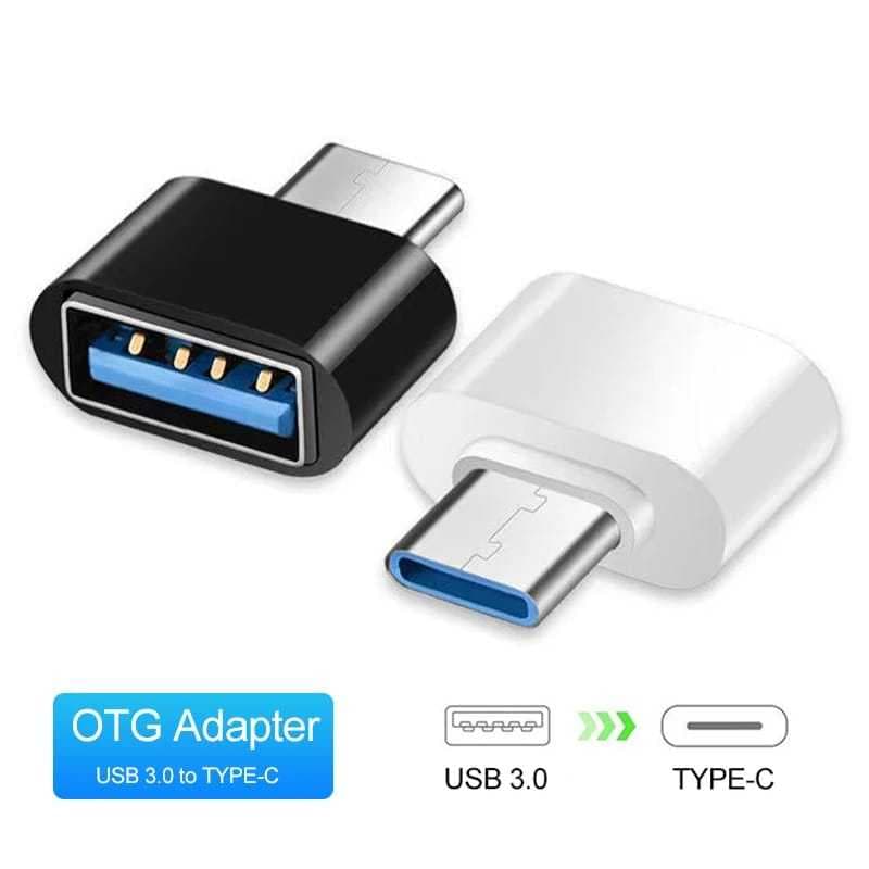 Adaptador USB A Para Tipo C para Transferência e Dados de Computadores e Telefones