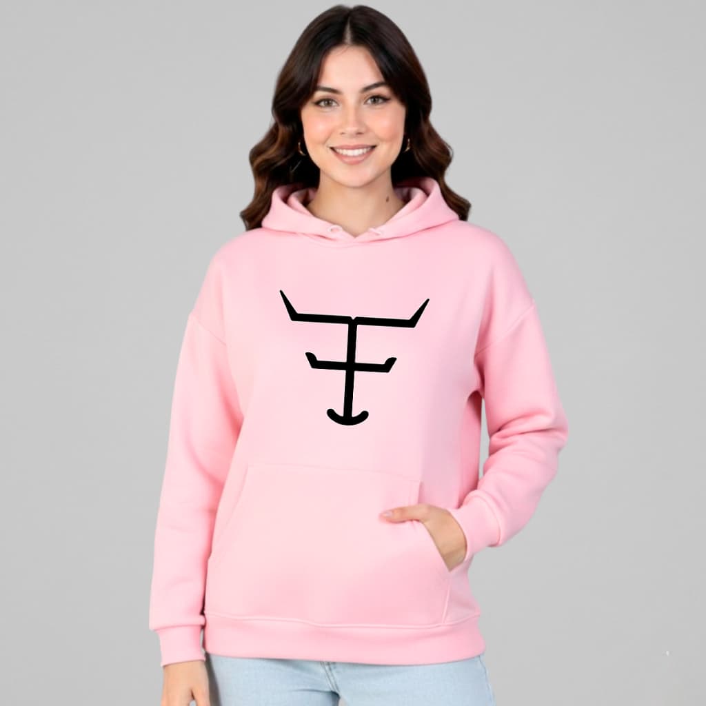 Blusa Moletom Texas Farm Símbolo Country Unissex Capuz Bolso Top Zuma3