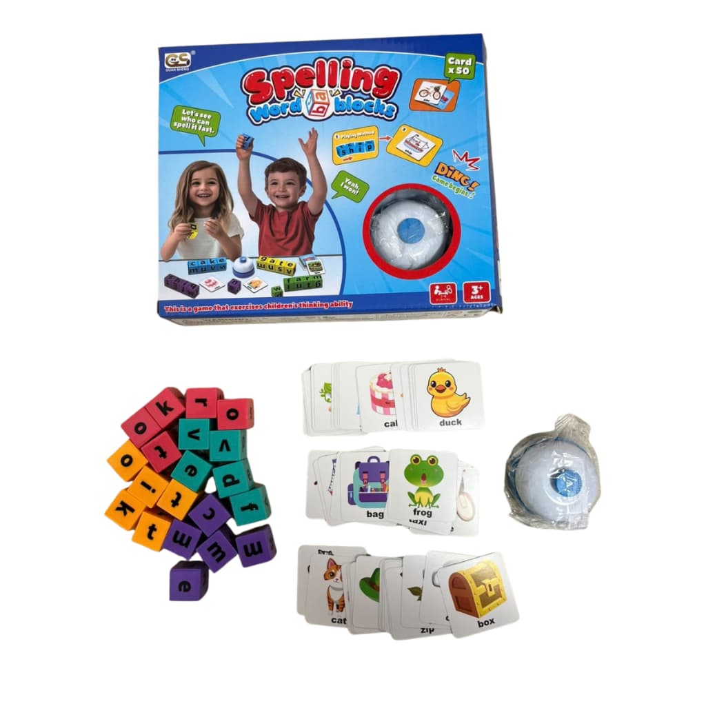Jogo Educativo Soletrar Brinquedo Criança Inglês Alfabetização