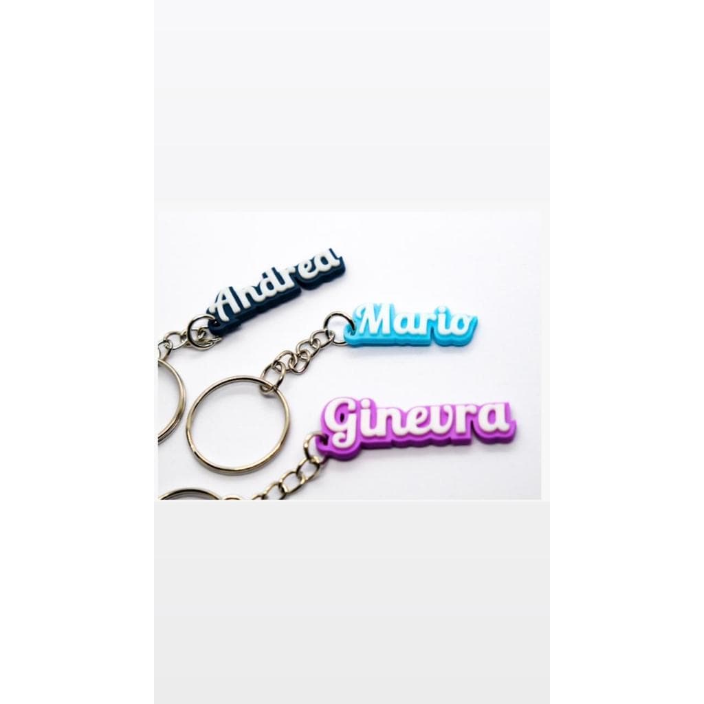 Chaveiro personalizado feito em 3D