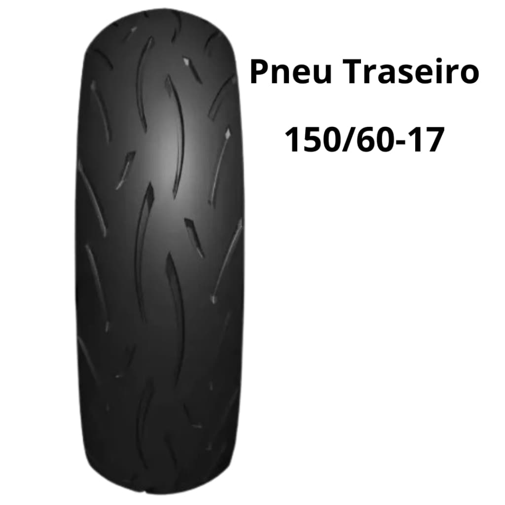 Pneu Ceat Aro 17 Zoom Rad X1 150/60-17 66H TL S/C Traseiro