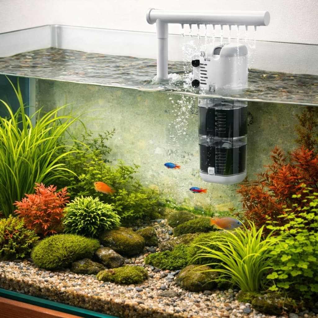 Filtro Aquário Aquatank JP Submerso 300 500 800 1200 1800L/H