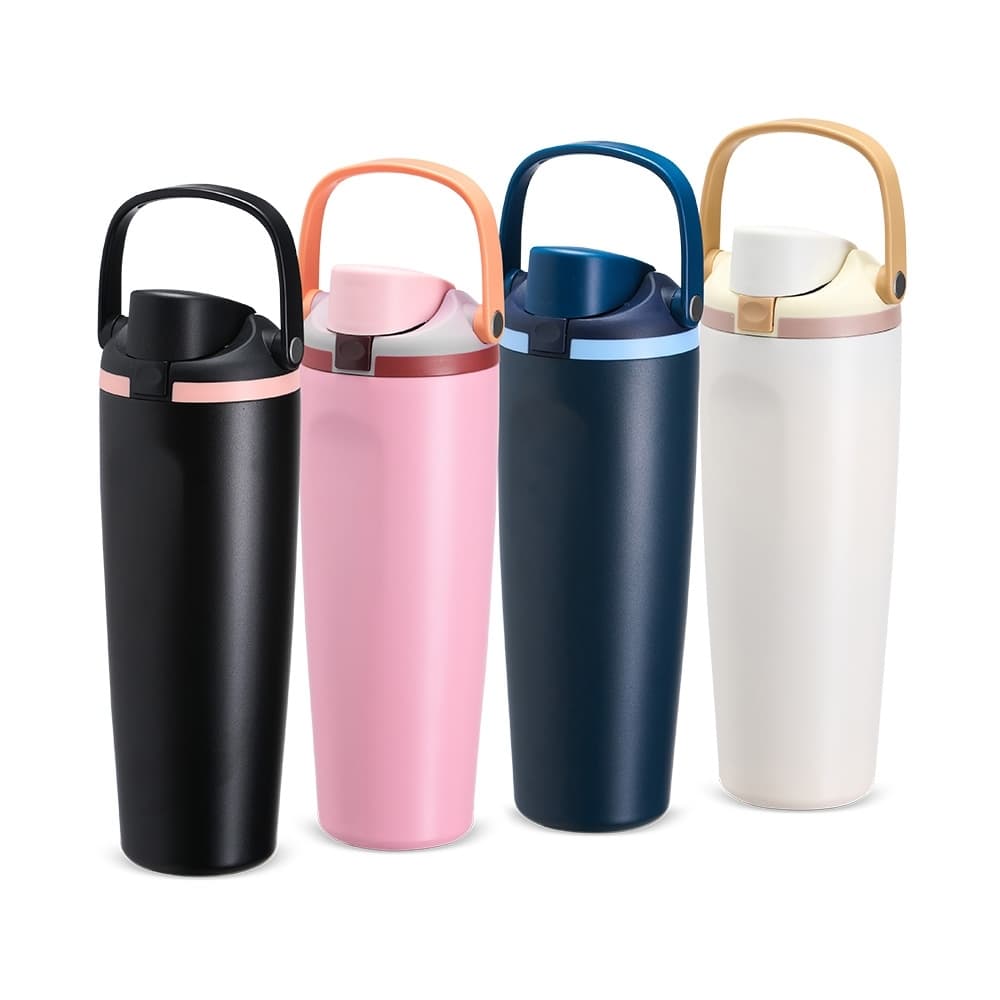 Garrafa Térmica 850ml Premium Acompanha canudo para encaixe interno na tampa