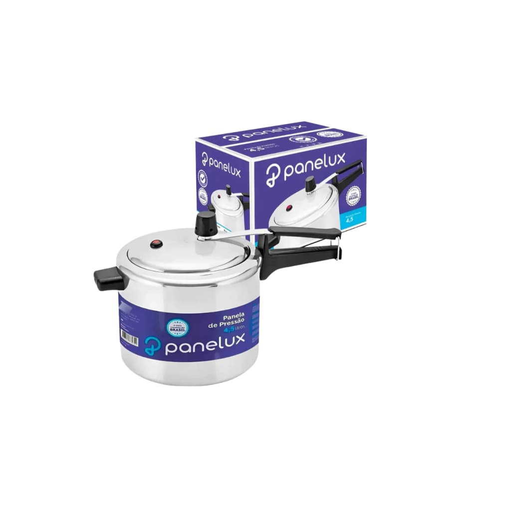 Panela de Pressão Panelux Classic 4,5L - Durabilidade e Segurança