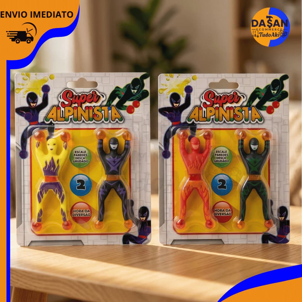 Boneco Escalada Pegajoso Homem-Aranha Divertido