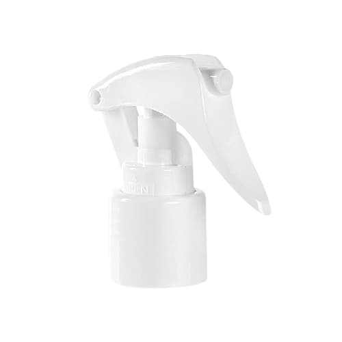 50 Válvula Mini Trigger Gatilho Spray Natural Branca 24/415
