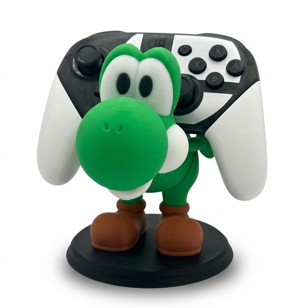 Suporte Porta Controle Joystick Yoshi Super Mario