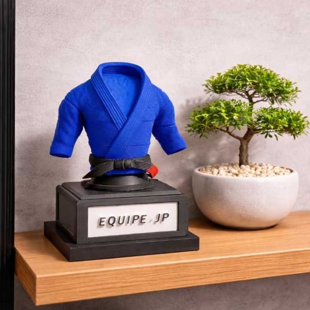 Kimono 3D Artes Marciais Personalizado – Jiu-Jitsu, Judô Karatê, Decoração Presente Lutador