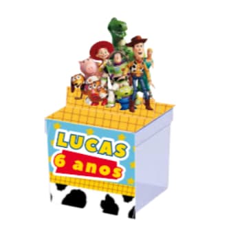 Toy Story Kit com caixinhas de acrílico personalizadas Lembrancinha para festa