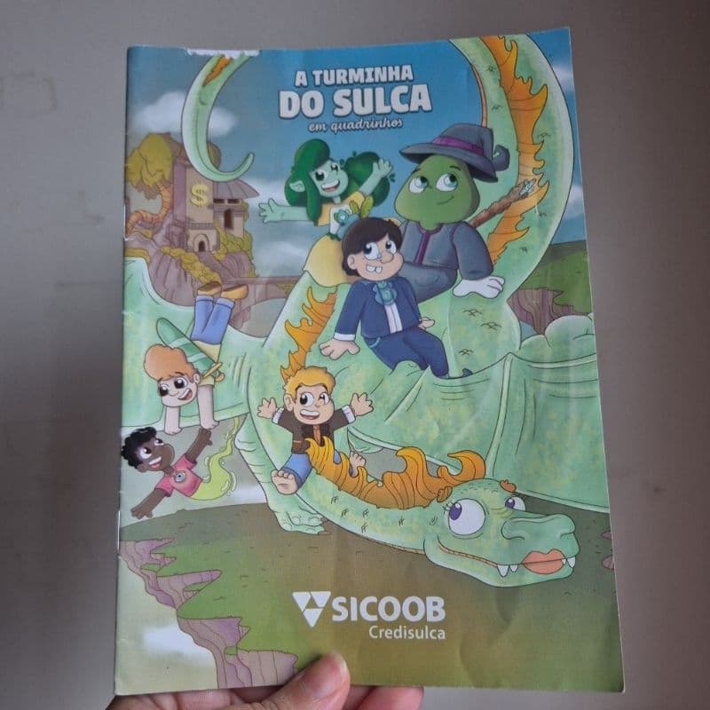 revista em quadrinhos a turminha do sulca