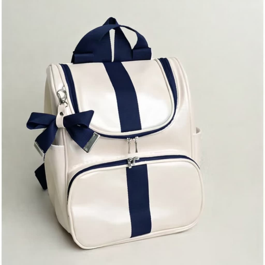 Mochila Maternidade Multiuso 100% Térmica &  Impermeável Com Faixa + Laço Com Alça Regulável