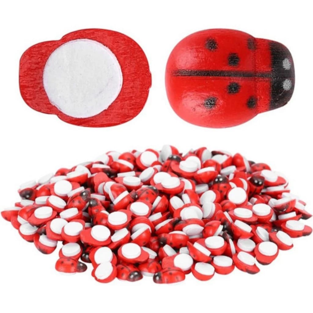 10 a 50 Joaninhas Miniaturas Terrário Mini Jardim Decoração