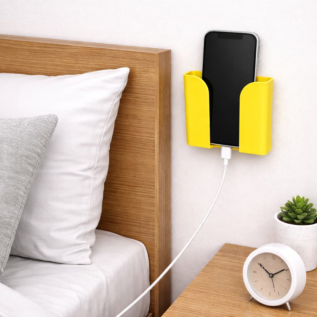 Suporte Para Celular Adesivo Fixação Parede Porta Objetos Multiuso Controle Plastico Organizador