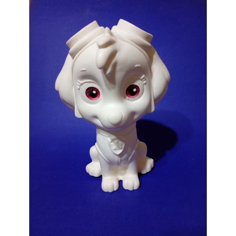 brinquedo boneco Skye pintura Patrulha Canina Elka