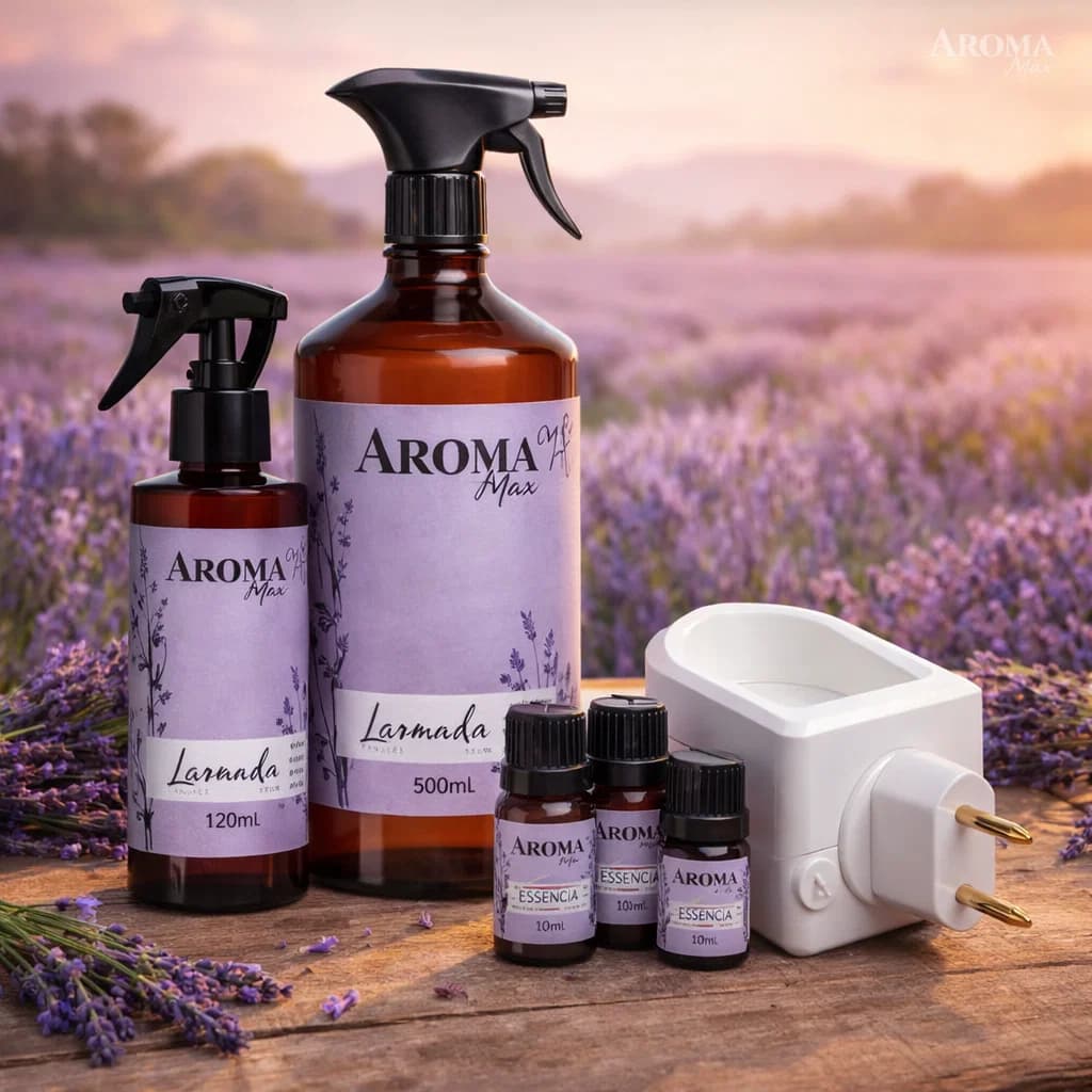 Kit Casa Cheirosa Água Perfumada + Difusor + Essências Escolha Seu Aroma Cheiro Duradouro Aroma Max