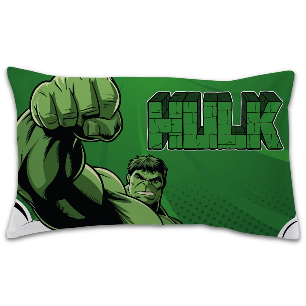 Fronha Infantil Temática De Personagens para Crianças Vários Modelos - Hulk