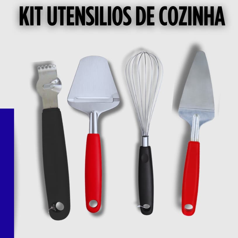 Utensílios Cozinha Kit Fuet Batedor Espátula Bolo Raspador Limão Plaina Queijo
