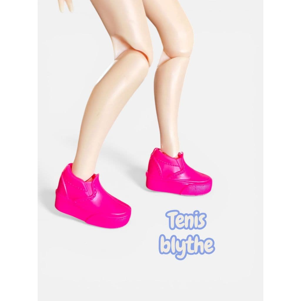 Tenis blythe boneca 30cm escala doll 1:6 acessórios bonecas looks NR 60 boneca 30cm miniatura boneca casa de boneca