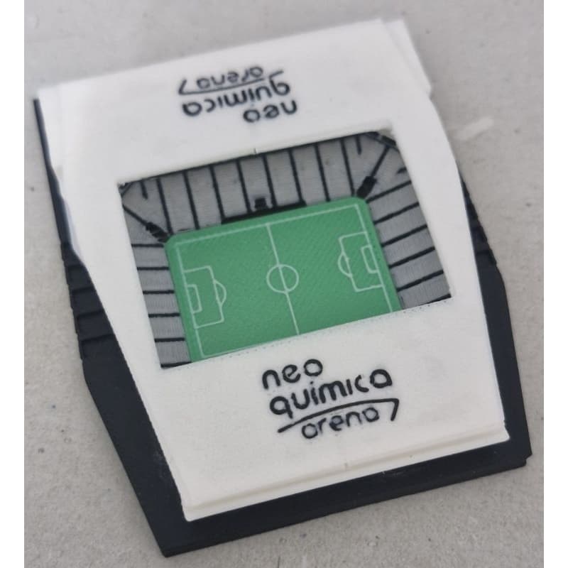 Arena Corinthians casa do povo Timão Neo Química Arena miniatura