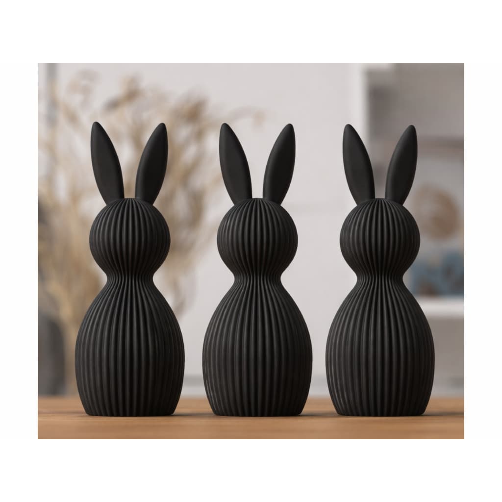 Coelho de Páscoa Decorativo Premium Minimalista