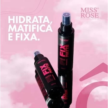 Bruma Fixadora Miss Rose - Fixador de Maquiagem  Fix Matte