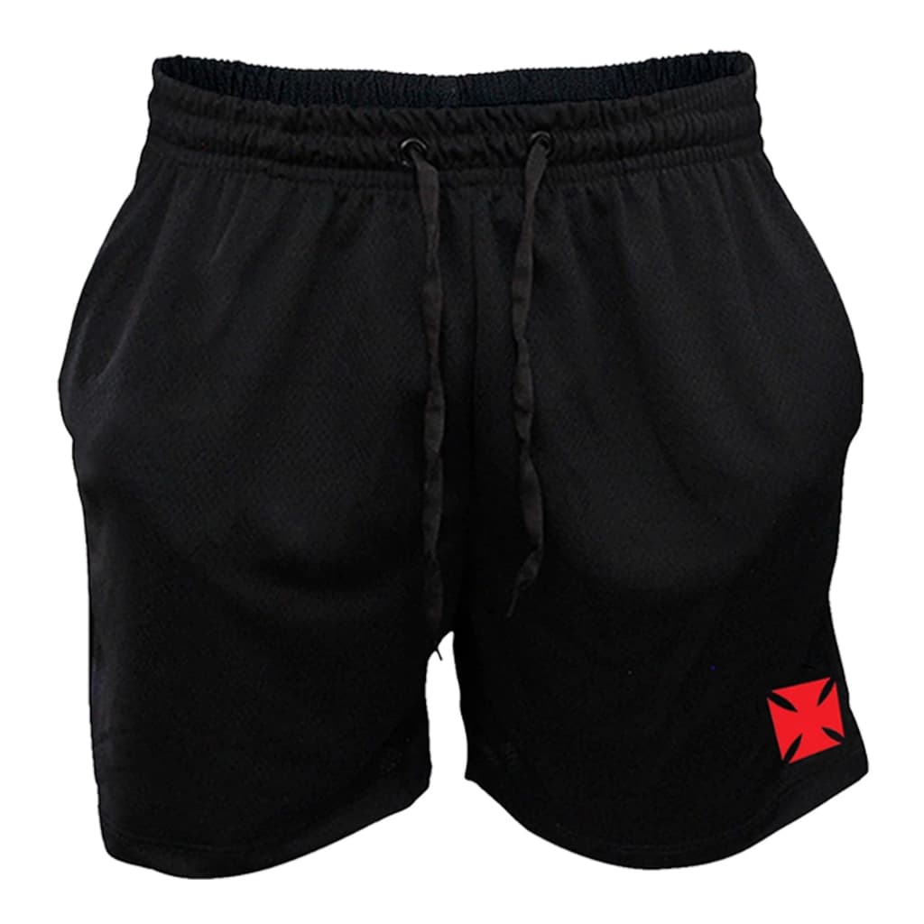Short Dryfit Premium Vasco Treinos e Academia Futebol Fitness Crossfit e Corrida