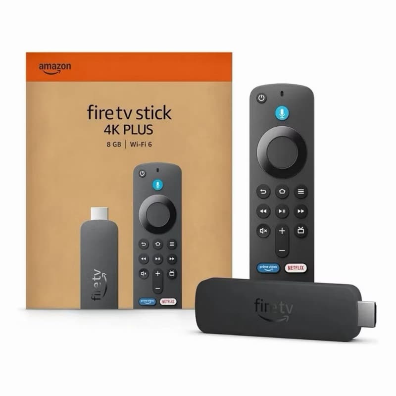 Amazon Fire TV Stick 4K Plus - 8GB Wi-Fi 6 Dolby Vision/ Atmos, HDR10+