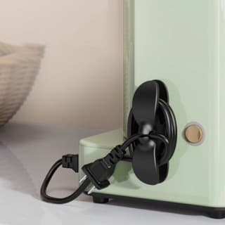 Kit 2 Suporte Do Cabo Clipe Universal Organizador Para Cabos De Armazenamento