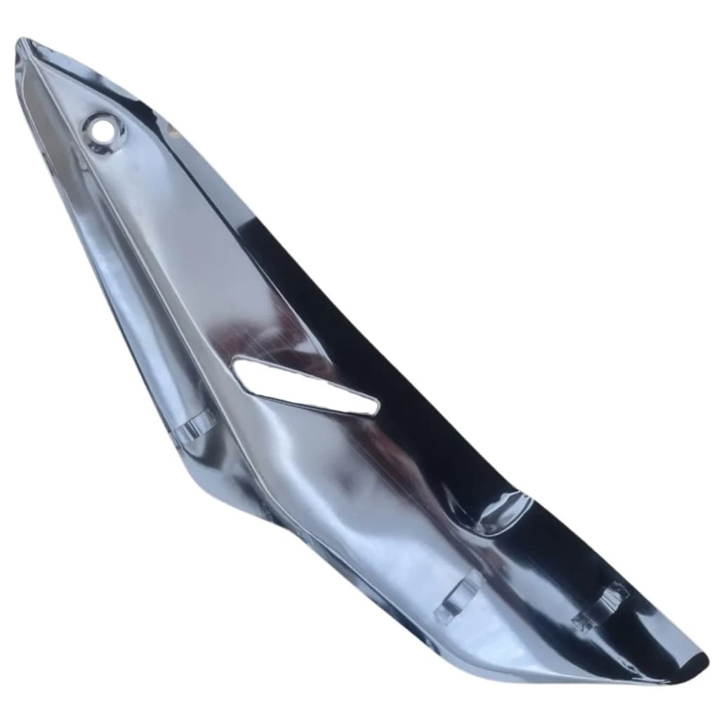 Protetor de Escapamento Cromado - Honda CB 250F Twister 2016 até 2022 / CG 160 Titan Fan Start Cargo