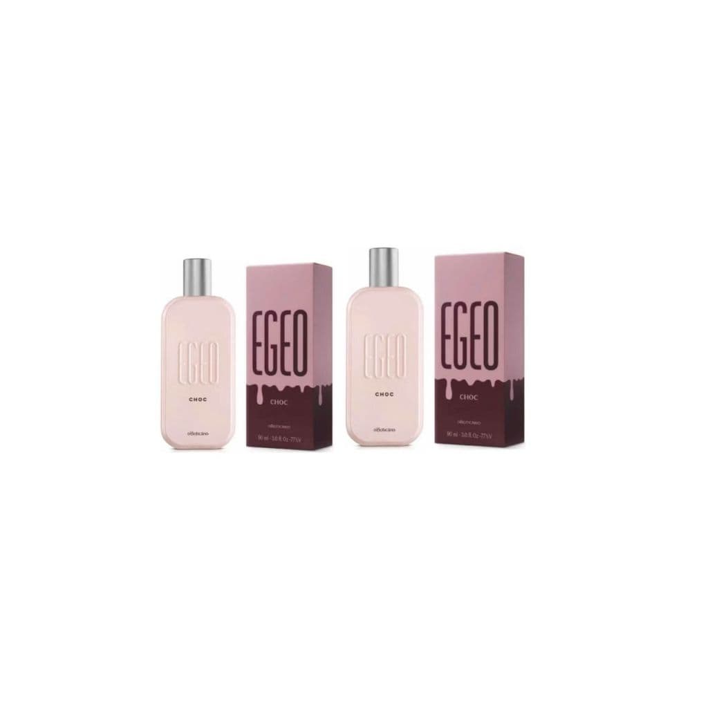 Kit Perfume Feminino 2 Unidades Cheiro Doce Marcante - 100ml Egeo Choc EDT