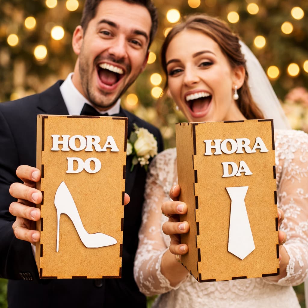 Kit Gravata E Sapatinho Cofre Casamento Para Dinheiro E Festa