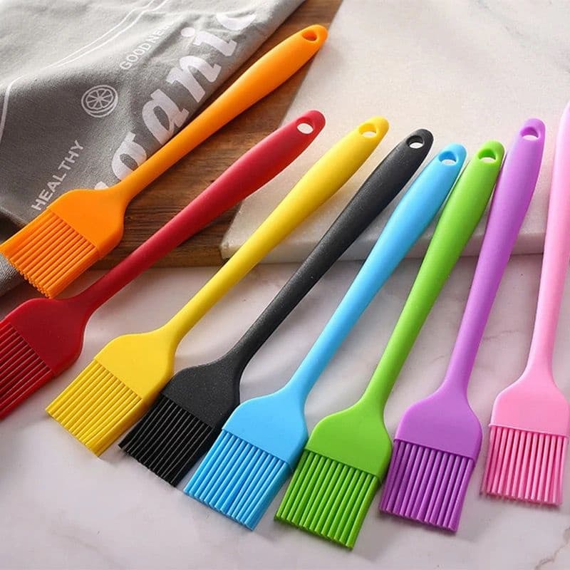 Kit Com 1 - Pincel de Silicone Culinário Multiuso De Cozinha Super Resistente
