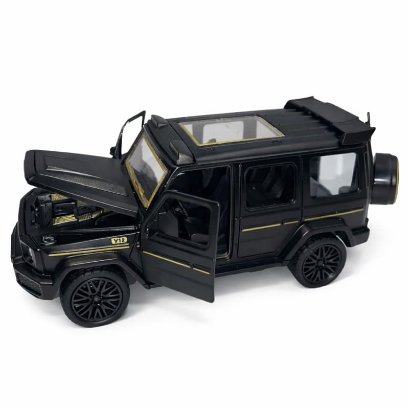Miniatura Mercedes Benz G800 - Coleção Mini A porta abre, de fricção o carro