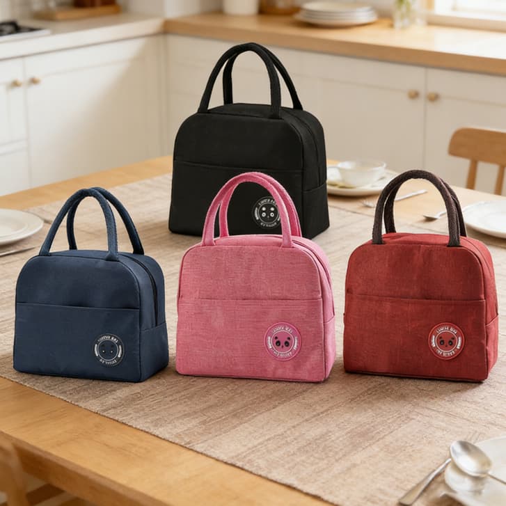 Bolsa térmica para marmita / Sacola térmica portátil — ideal para levar marmita para o trabalho ou escola