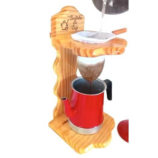 Cafeteira Retrô Cantinho do Café