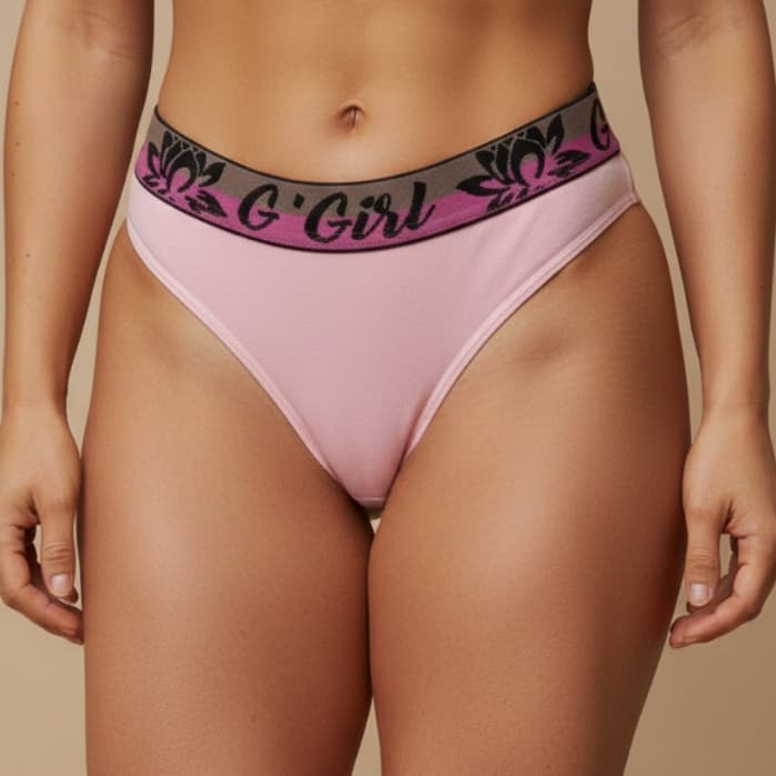 Kit 4 Calcinha Tanga Algodão Cós Largo Macia Não Marca Adulto Empório Da Roupa